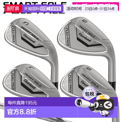日本直邮Cleveland 高尔夫 SMART SOLE FULL-FACE UST RECOIL DAR