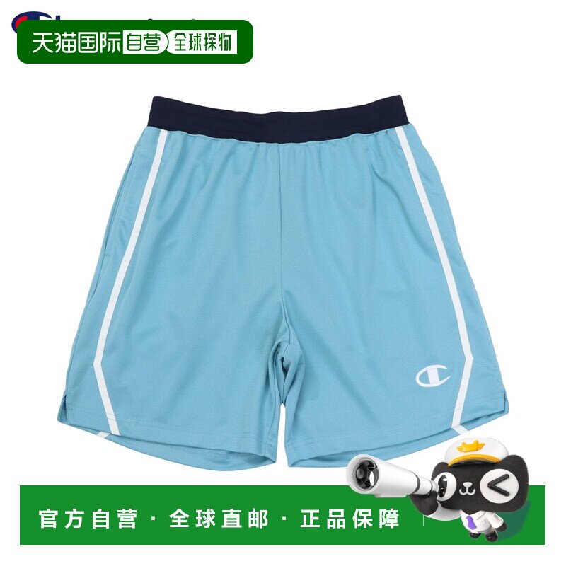 日本直邮Champion C3-CB526 男女款篮球运动短裤 速干 黑色/藏青/图片