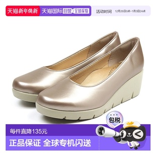 浅口鞋 女士 低跟 日本直邮FIRST 大号 坡跟鞋 小号 39600 CONTACT