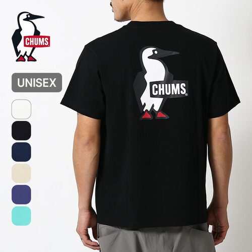 日本直邮CHUMS 波波头标志T恤 (CH01-2279) - 上衣 裁剪缝制 套头