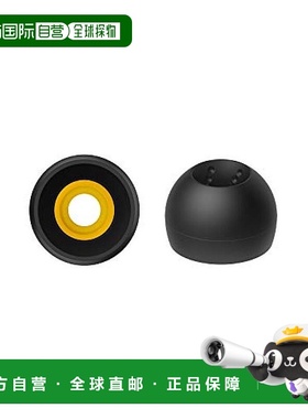 【日本直邮】JVC杰伟世耳机替换螺旋点++ 4片ML黑色EP-FX10ML-B