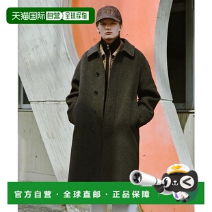 1h可退 日本直邮green label relaxing男装Ballis摩瑟棕褐色立领