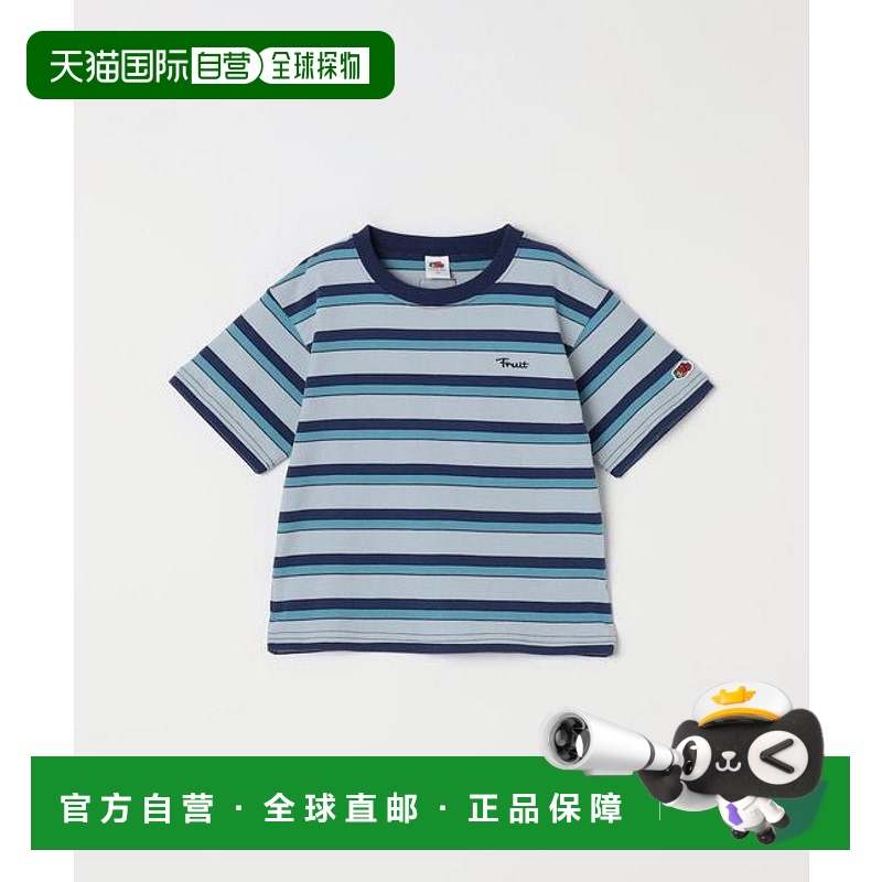 1h可退 日本直邮SHIPS any FRUIT OF THE LOOM:刺绣标志彩色条纹