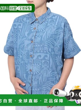 日本直邮ROXY BEACH NOSTALGIA 牛仔衬衫 24SPERJWT03621BMTW 女