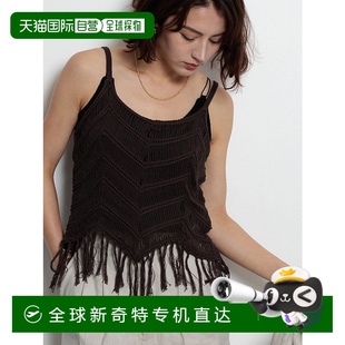 260093624 1h可退 日本直邮Te chichi女装 波西米亚风全棉针织背心