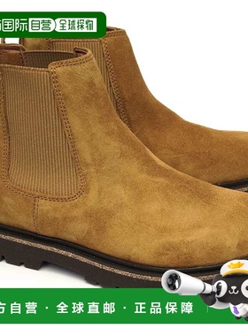 日本直邮BIRKENSTOCK 哈伍德侧拉链 绒面革 窄版 中筒靴 Birkenst