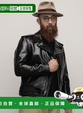 1h可退 日本直邮官方授权 SCHOTT 613UHT 马皮 一星 高帮