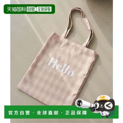 日本直邮coen HELLO TOTE 哈罗logo托特包 [CO3322AW014065]