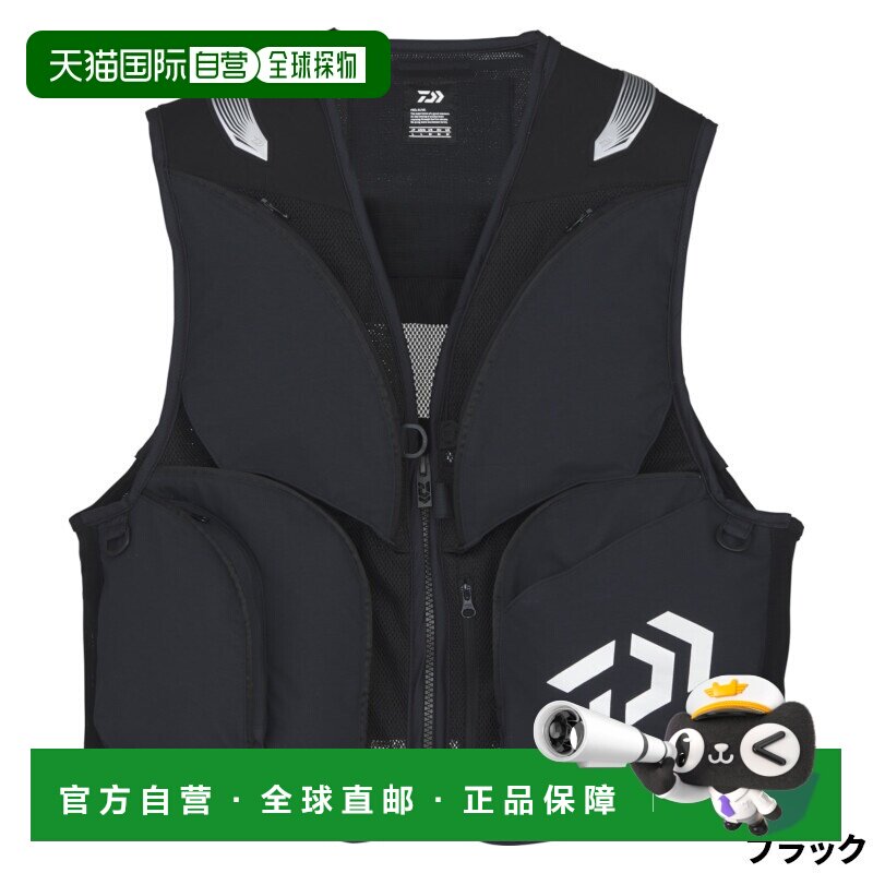 日本直邮DAIWA 服装 DV-2124 CORDURA 凉爽短背心 L 黑色