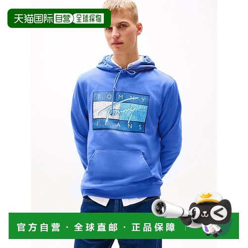 日本直邮TOMMY HILFIGER TJM REG DNA FLAG TWIST HOOD EX 卫衣 [