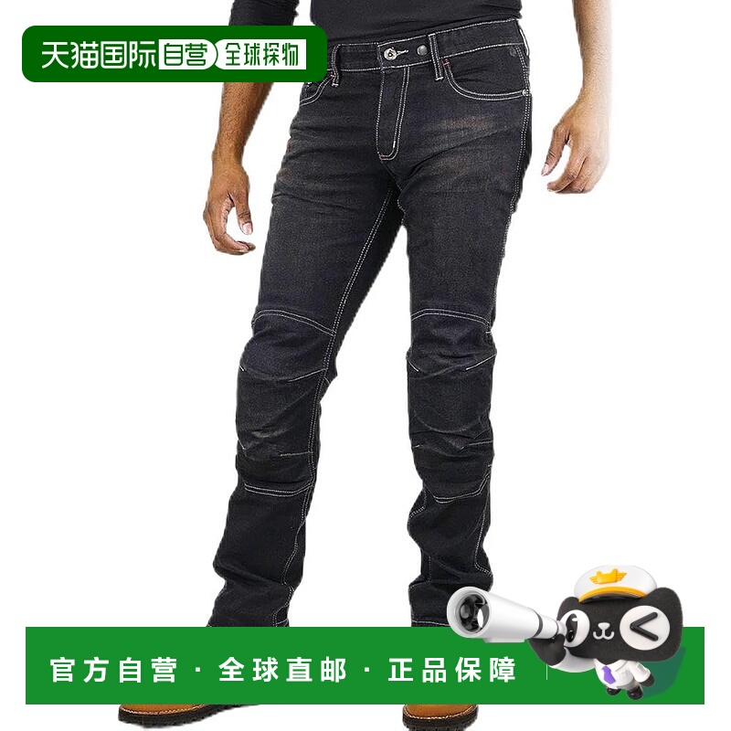 【日本直邮】[KOMINE] 摩托车裤子 WJ-7373S 牛仔裤 深靛蓝 XL 07