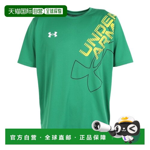 日本直邮Under Armour/安德玛 短袖宽松印花T恤 男女同款 6017958