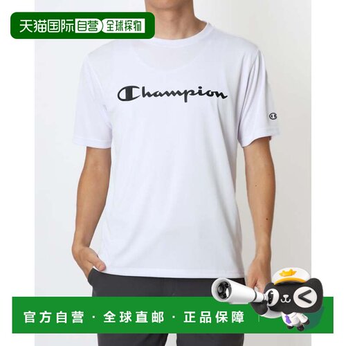 日本直邮Champion 男士短袖T恤 C3-CS351 白色