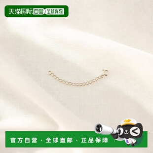 日本直邮日潮 agete阿卡朵K10调节链5cm手链首饰延长链链条