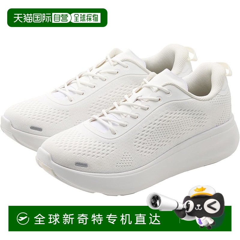 【日本直邮】MUJI 运动鞋 男士易走弧形鞋底运动鞋 BI00WA4A 白色