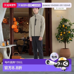 日潮跑腿Montbell蒙贝欧男修身夹克宽松舒适1106580抓绒抓绒衣