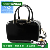Villa 6327 Nero 日本直邮Christian 玻璃皮革迷你波士顿包 两用