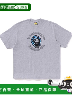 1h可退 日本直邮A BATHING APE 男女同款 短袖T恤 宽松版型 ABC迷