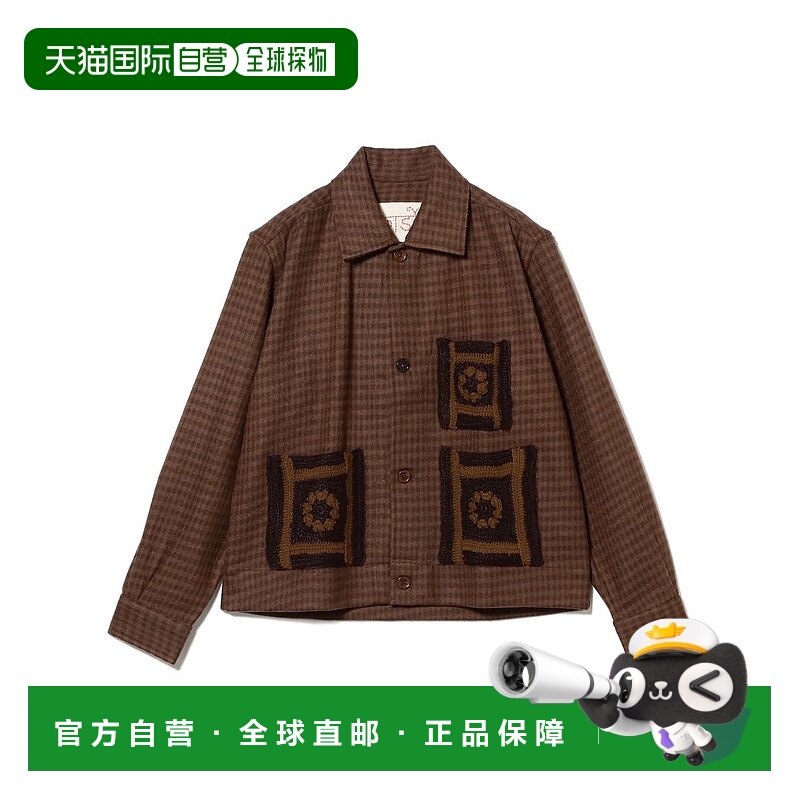 1h可退 日本直邮KARDO 男装 纯棉宽松夹克 春秋款  36180857252