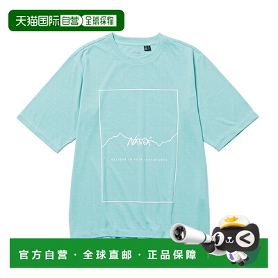 日本直邮NANGA 干混框架标志 T恤