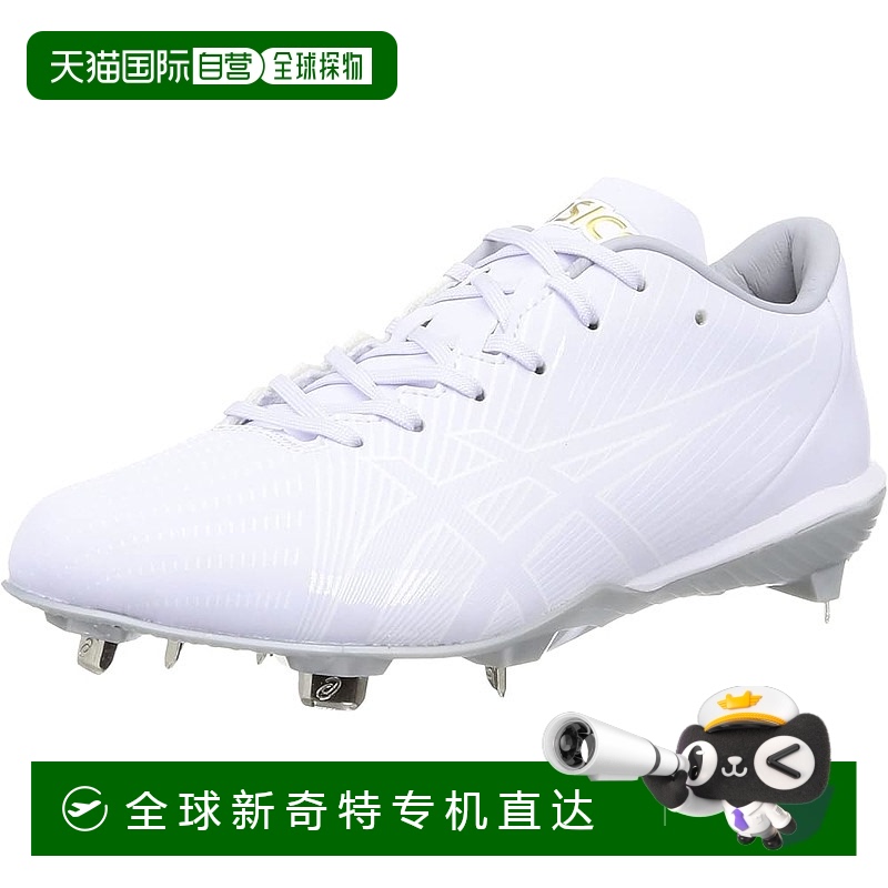 【日本直邮】亚瑟士 GOLDSTAGE MA 2棒球金属钉鞋 1123A046 白色