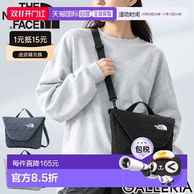 日本直邮The North Face 北面 Geo Face Shoulder 斜挎包 NM72670