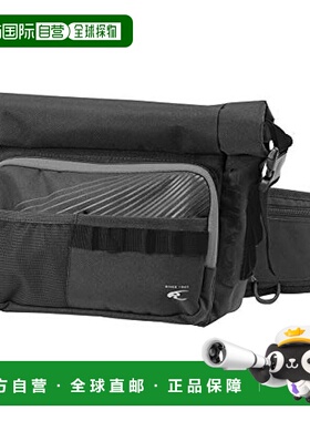 【日本直邮】Komine 摩托防水腰包 5L 黑色SA-243 防水型 09-243