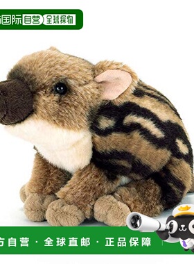 【日本直邮】Colorata 日本野猪宝宝毛绒动物11cm x 13.5cm x 18c