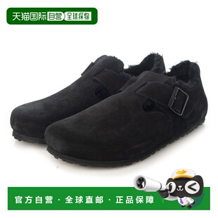 日本直邮 London Shearling Suede 窄幅男女通用皮鞋女款男款拖鞋