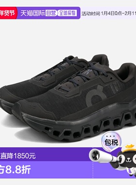 日本直邮ON CLOUDMONSTER VOID (W) 女士低帮运动鞋 黑色/黑色 (3