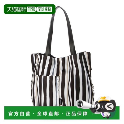 日本直邮Y'SACCS 伊萨克绘画条纹迷你托特包 [YS1509AW14629] 托