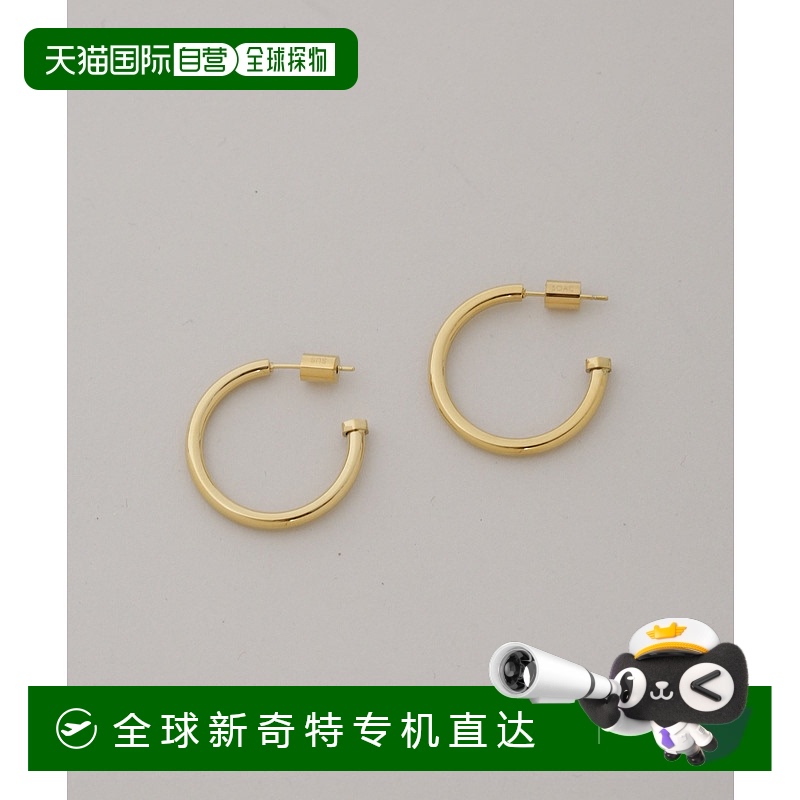 1h可退 日本直邮SOAC女士简约六边形 hoops 耳环 日常百搭 上品设