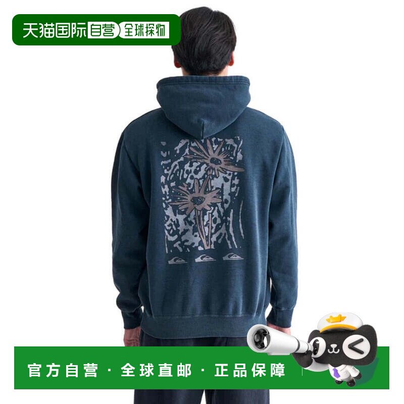 日本直邮Quiksilver CRAZY DAISY 男士连帽卫衣 [24FWQPO244065NV