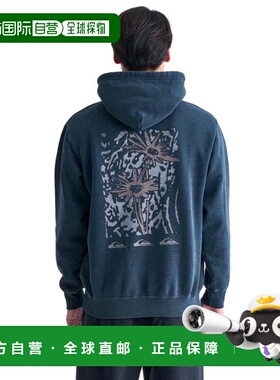 日本直邮Quiksilver CRAZY DAISY 男士连帽卫衣 [24FWQPO244065NV