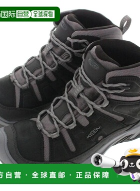 日本直邮KEEN 登山鞋 Circadia Mid 防水 CIRCADIA MID WP 黑色/