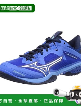 【日本直邮】Mizuno美津浓 羽毛球鞋NEO2 25cm蓝/白3E 71GA2270