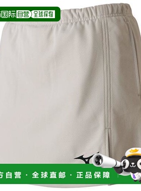 日本直邮MIZUNO美津浓运动短裙带内衬女士比赛裙62JB720404米灰色