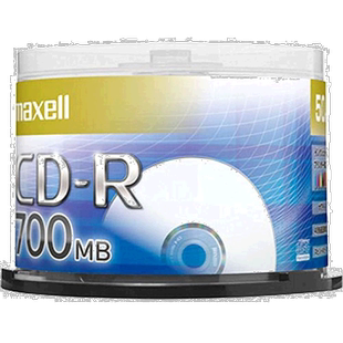 【日本直邮】maxell麦克赛尔 刻录盘光盘CD-R  50片 CDR700S.PNW.