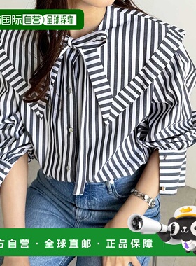 1h可退 日本直邮GeeRA 女士大翻领长袖衬衫 207777