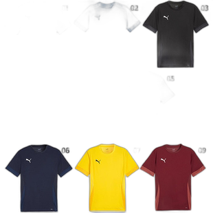 日本直邮 PUMA 男式球队进球比赛衬衫球队进球足球服装T恤红色红P