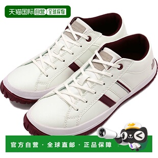 日本直邮海军上将 Admiral ALLIE 女士运动鞋 休闲鞋 白/酒红色 A