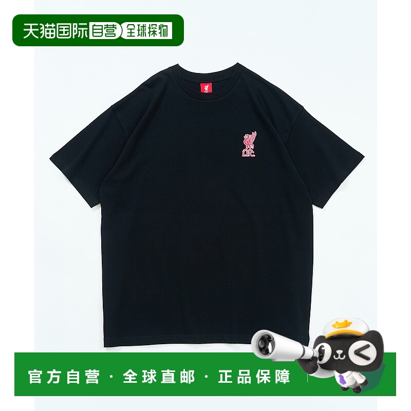 1h可退 日本直邮Liverpool FC 男女同款 棉质 纹章后印设计T恤 25