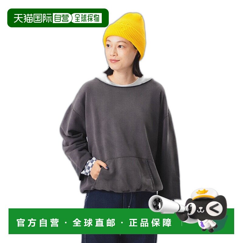 1h可退 日本直邮WAREHOUSE & CO. 女士复古风剪裁卫衣 1313037938