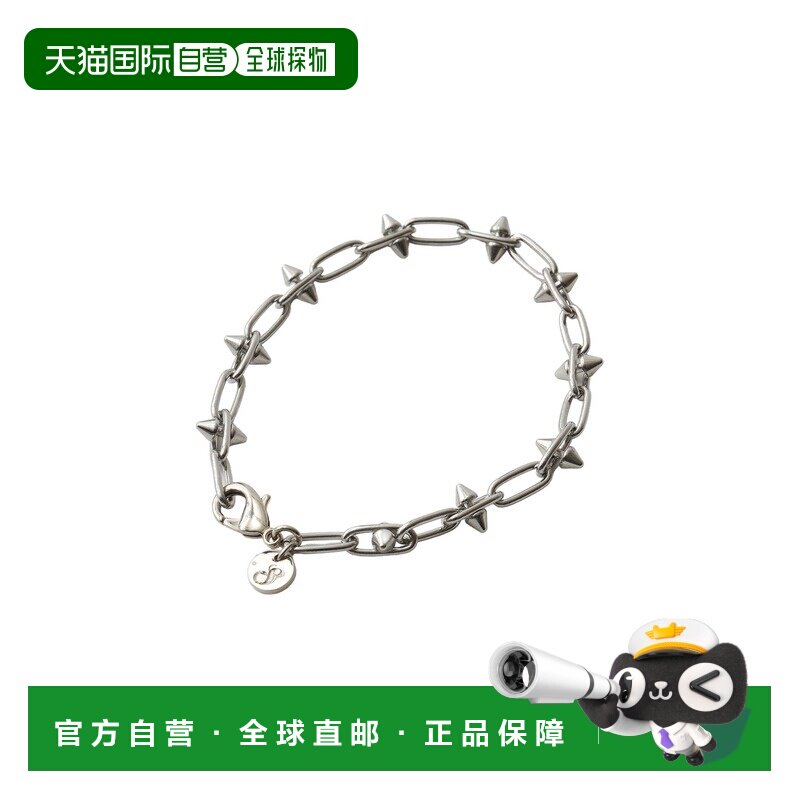 日本直邮Subciety 男女同款 铆钉链式手链 155921【付后1h可退】