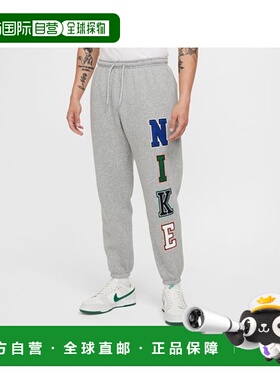 日本直邮NIKE-耐克俱乐部BB CF LTTR裤子 长裤新款运动休闲透气