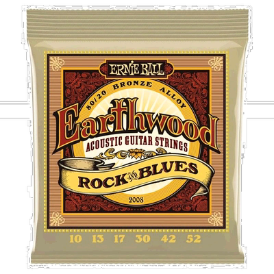 【日本直邮】ernie ball乐器配件EARTHWOOD系列原声吉他弦10-52