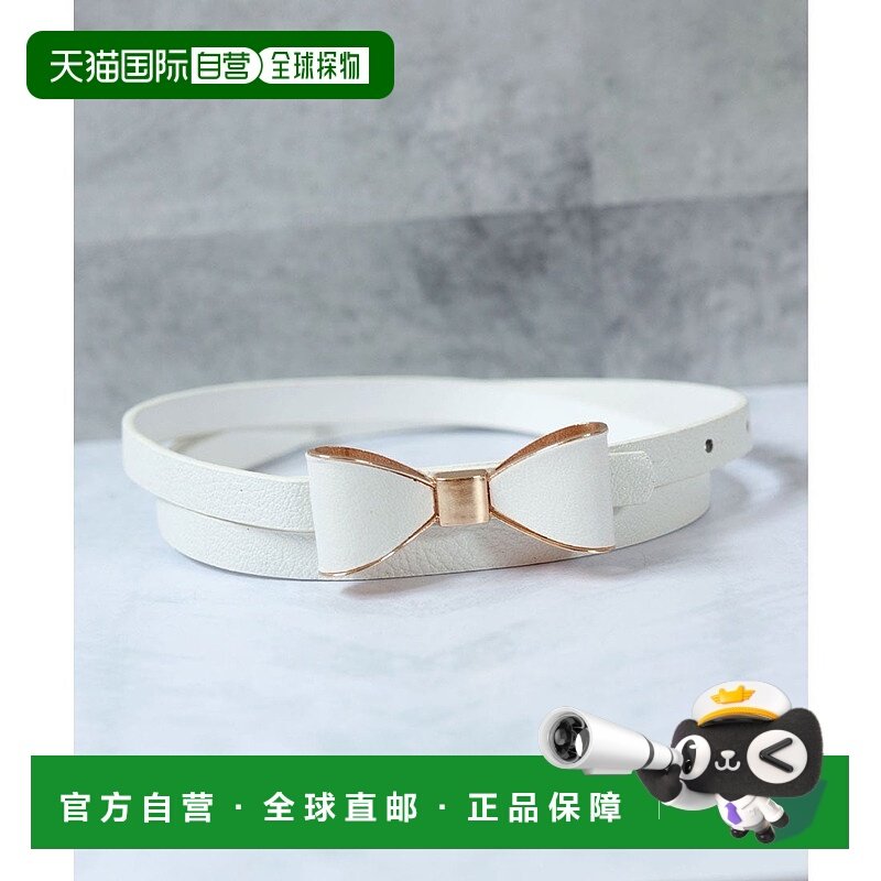 日本直邮florge 缎带主题细款皮革腰带 FL8218EW009479 腰带,箱包皮具/热销女包/男包,手拿包,淘宝优惠券,粉丝福利购,淘宝优惠卷