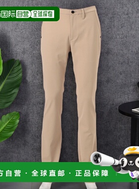 日本直邮BRIEFING 男士高尔夫打孔logo长裤 BRG251M61021 高尔夫