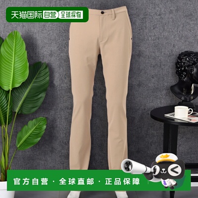 日本直邮BRIEFING 男士高尔夫打孔logo长裤 BRG251M61021 高尔夫