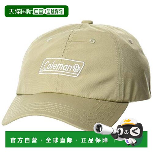 【日本直邮】Coleman科勒曼通用鸭舌帽米白色低檐设计显脸小时尚